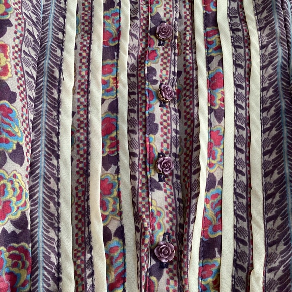 Two Nick & Mo Multicolor Bohemian Tunics - Picture 6 of 16